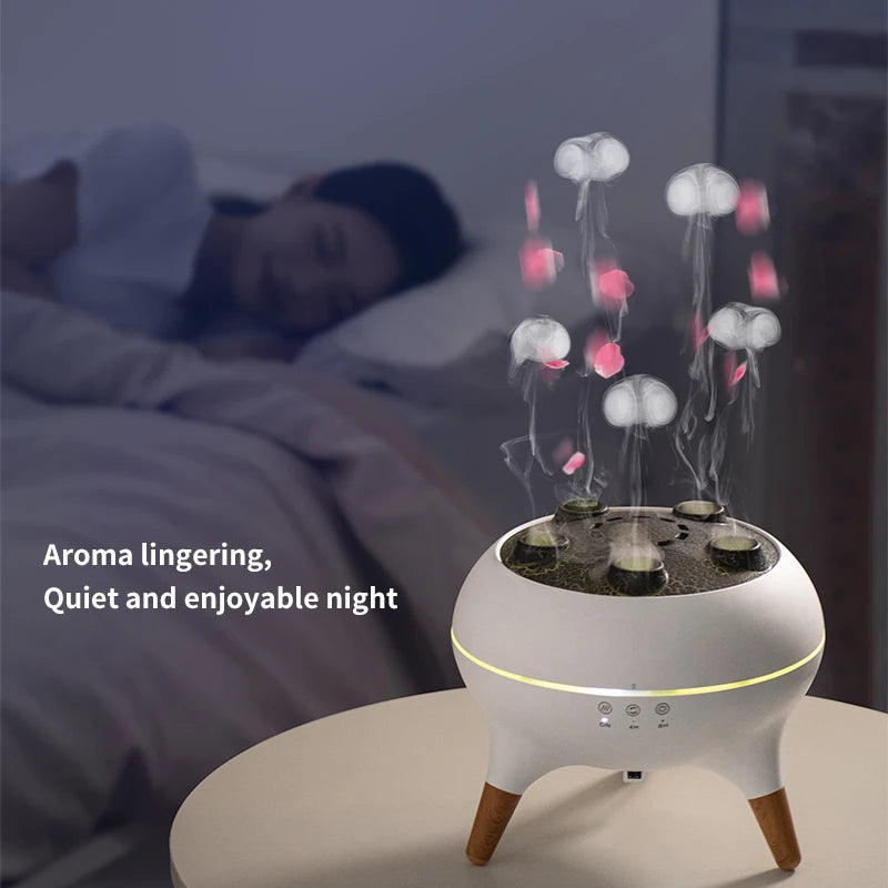 Dynamic Jellyfish Air Humidifier With 7 Colorful Night Lights