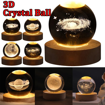 3D Crystal Galaxy Ball   72% OFF