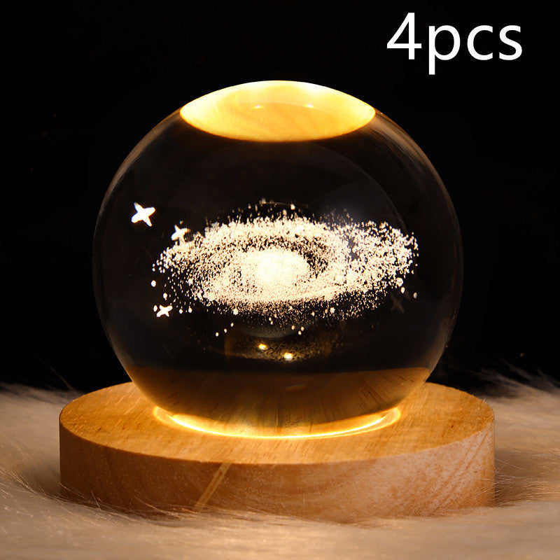3D Crystal Galaxy Ball   72% OFF