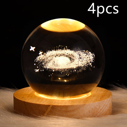 3D Crystal Galaxy Ball   72% OFF