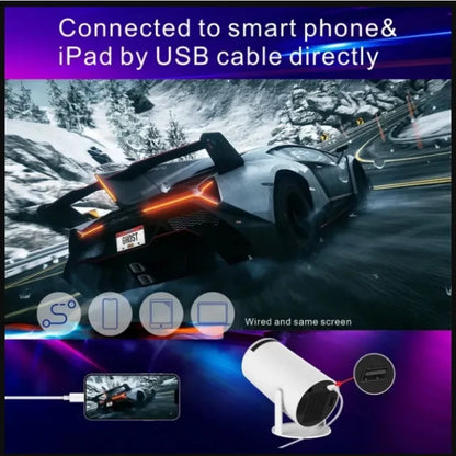 HY300 Gaming Projector – 50% OFF! 4K 1080P + 20,000 Games