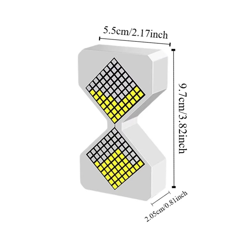 LED Digital Hourglass Timer (1–30 Min)