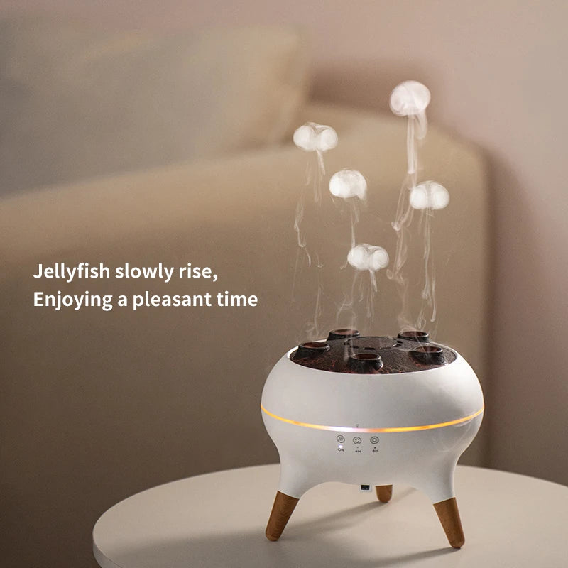 Dynamic Jellyfish Air Humidifier With 7 Colorful Night Lights