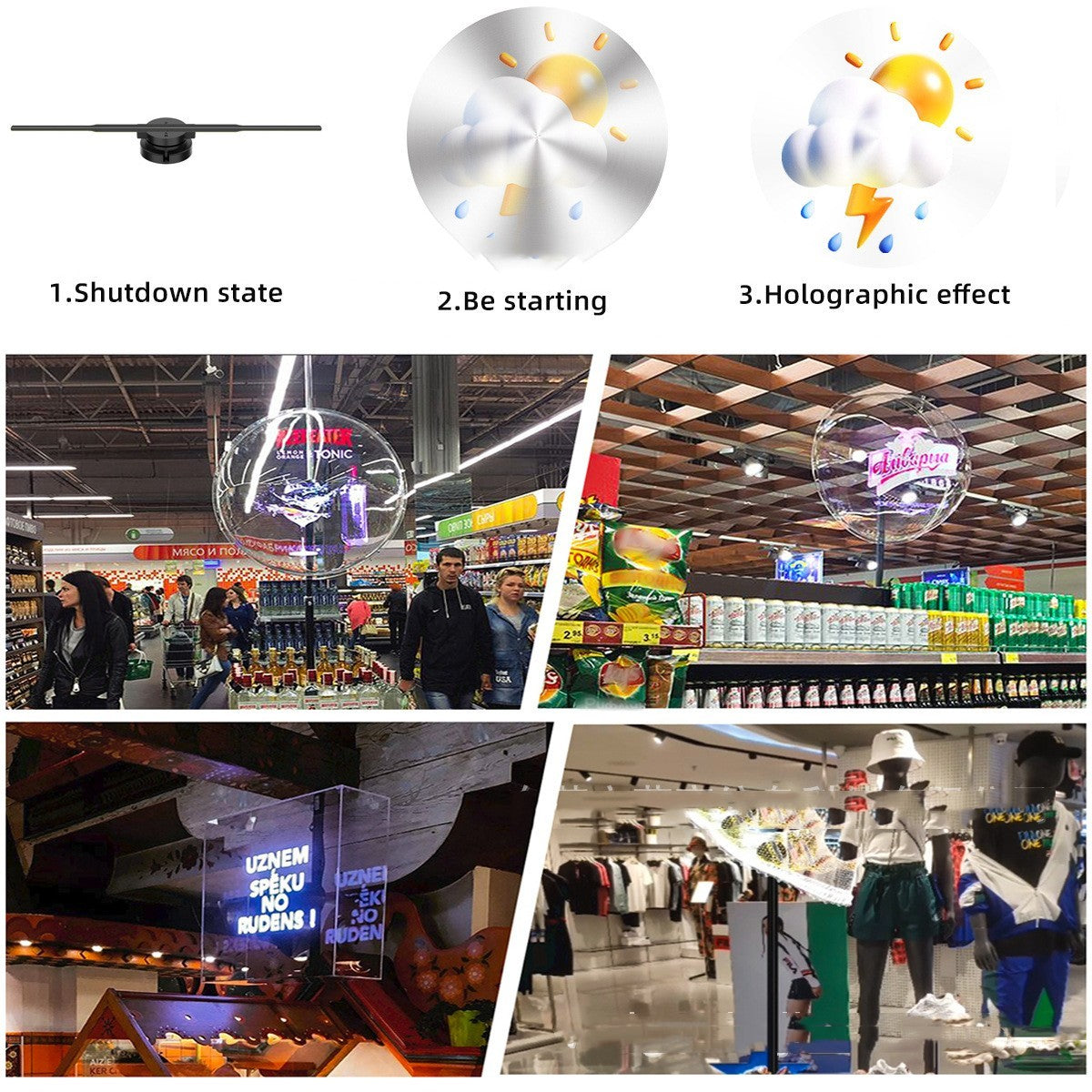 3D Holographic FAN-50% off