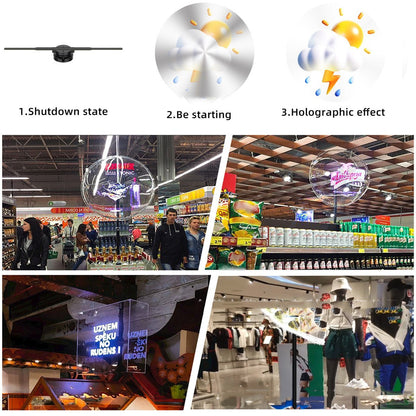 3D Holographic FAN-50% off